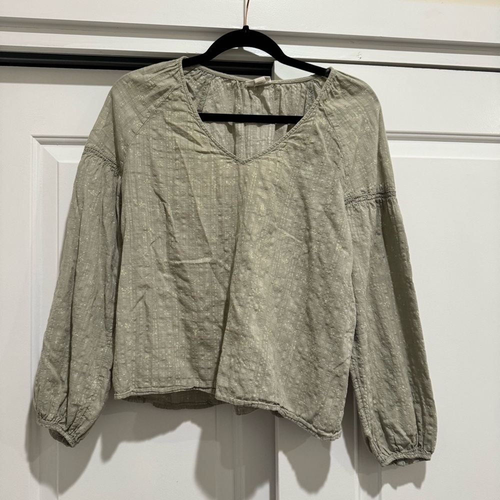 Ana Women’s Green Blouse, Large